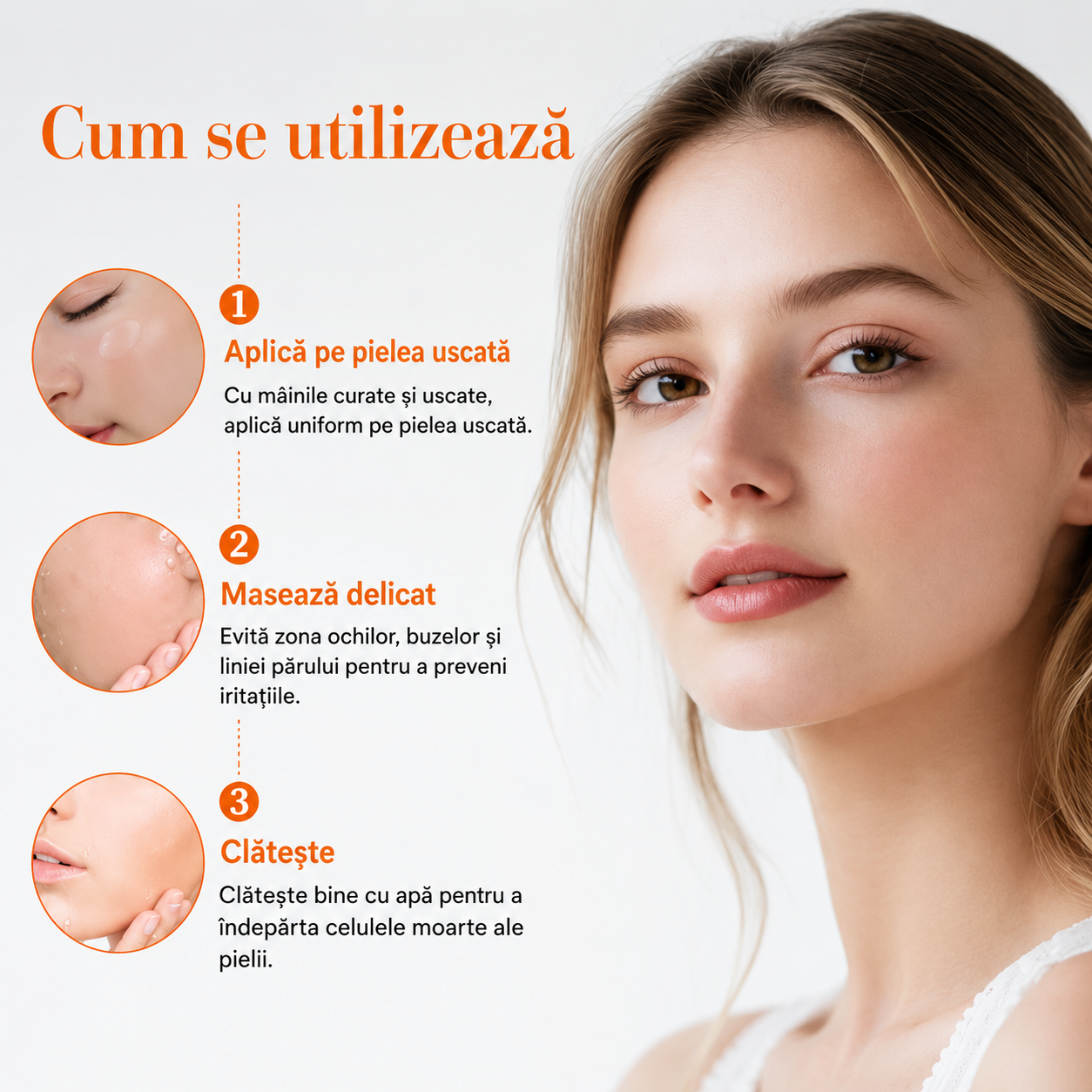 Gel Exfoliant Portocală Magic